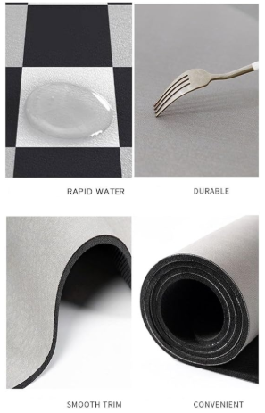 Escurridor de platos Ultra Absorbente - 💧 seca, protege y organiza tu cocina