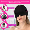 Máscara de Gel Frío/Calor iThera® – Alivio Instantáneo para Ojos Cansados, Dolores de Cabeza y Estrés