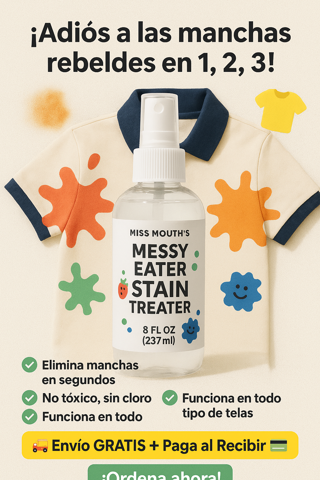 👕Eliminador de manchas Express ™ –  El borrador de manchas en segundos⏱️