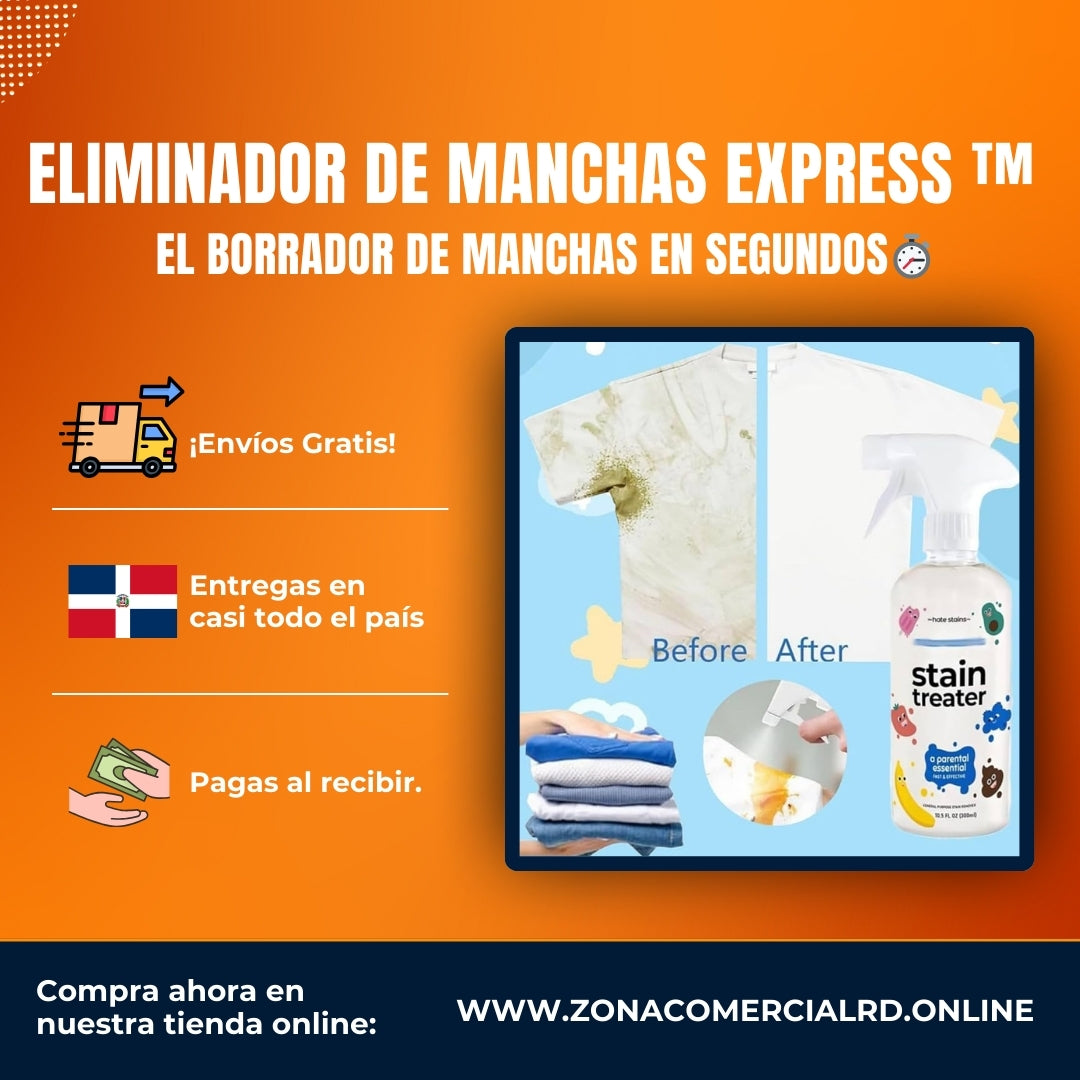 👕Eliminador de manchas Express ™ –  El borrador de manchas en segundos⏱️