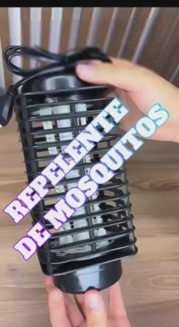 Eliminador de insectos voladores 🪰🪳🦟 - Adiós picaduras, silencio y protección para tu hogar