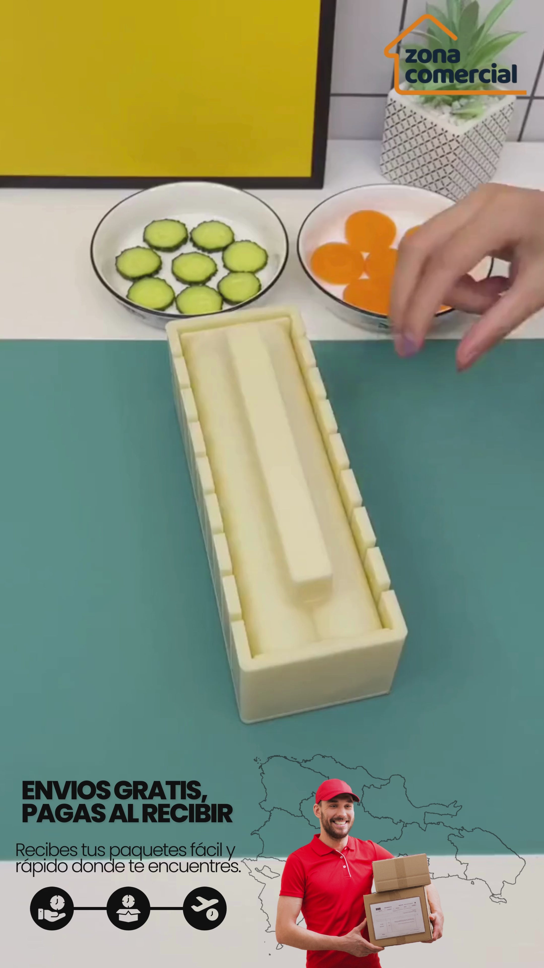 🍥Molde de sushi🍽️🍣- Transforma Tu Cocina en un Restaurante🍣