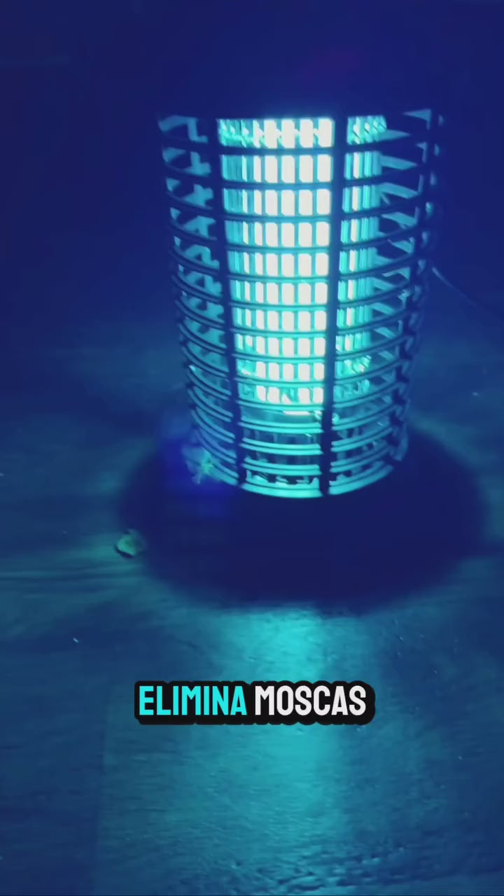 Eliminador de insectos voladores 🪰🪳🦟 - Adiós picaduras, silencio y protección para tu hogar